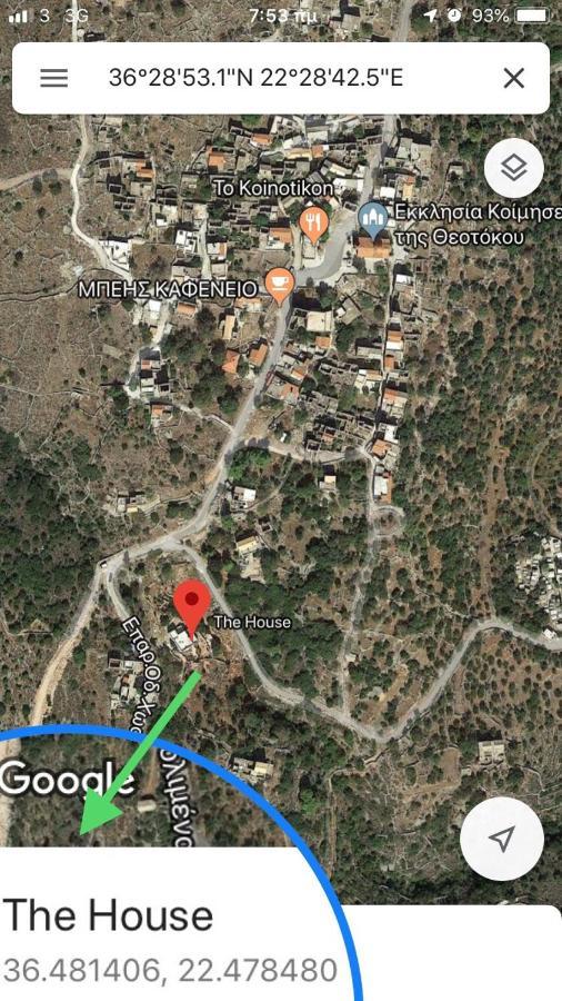 הוילה Láyia Peace In The Wildest Landscape Of Mani מראה חיצוני תמונה